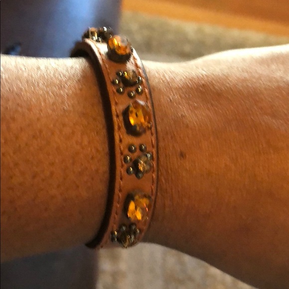 Two Authentic -Coach leather bracelets - Picture 5 of 8
